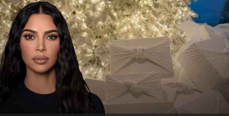 Kim Kardashian Controversy Sparks Outrage on Social Media with Gift Wrap Choice