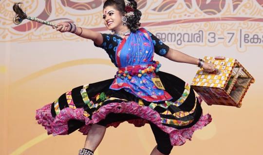 Children Traditional Kerala Folk Dance Costume Stock Photo 1699874824 |  Shutterstock